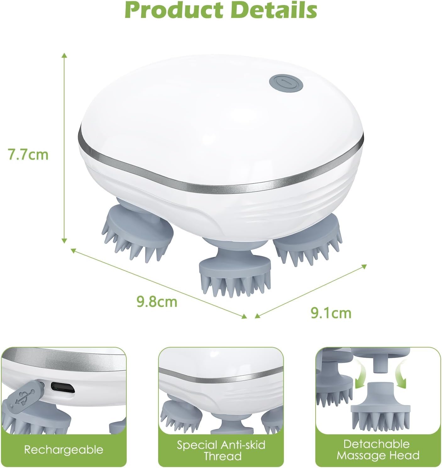 Massager For Hair Growth and Body Massager