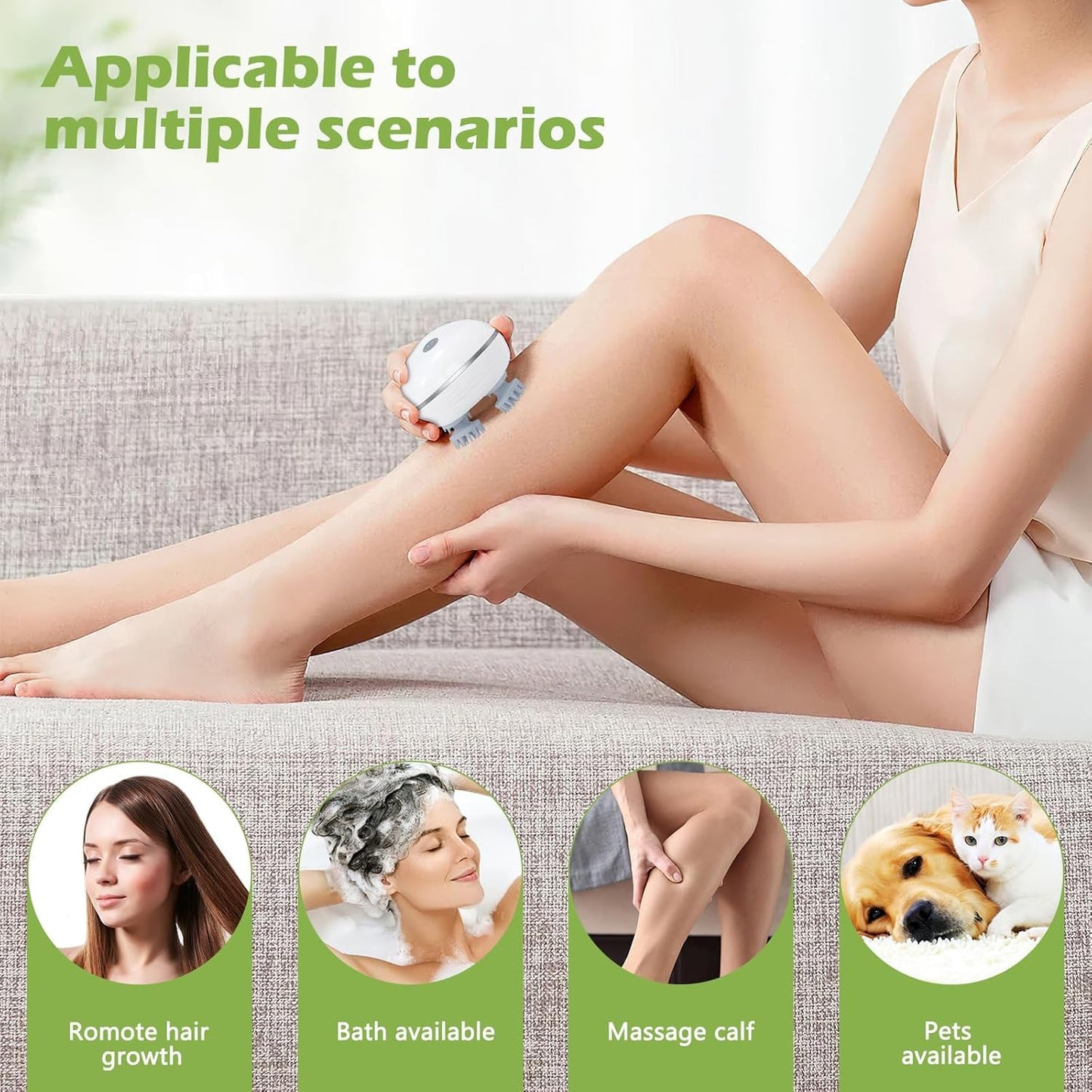 Massager For Hair Growth and Body Massager