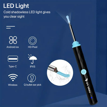 Earwax Cleaner With Camera & Flashlight