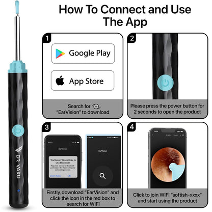 Earwax Cleaner With Camera & Flashlight