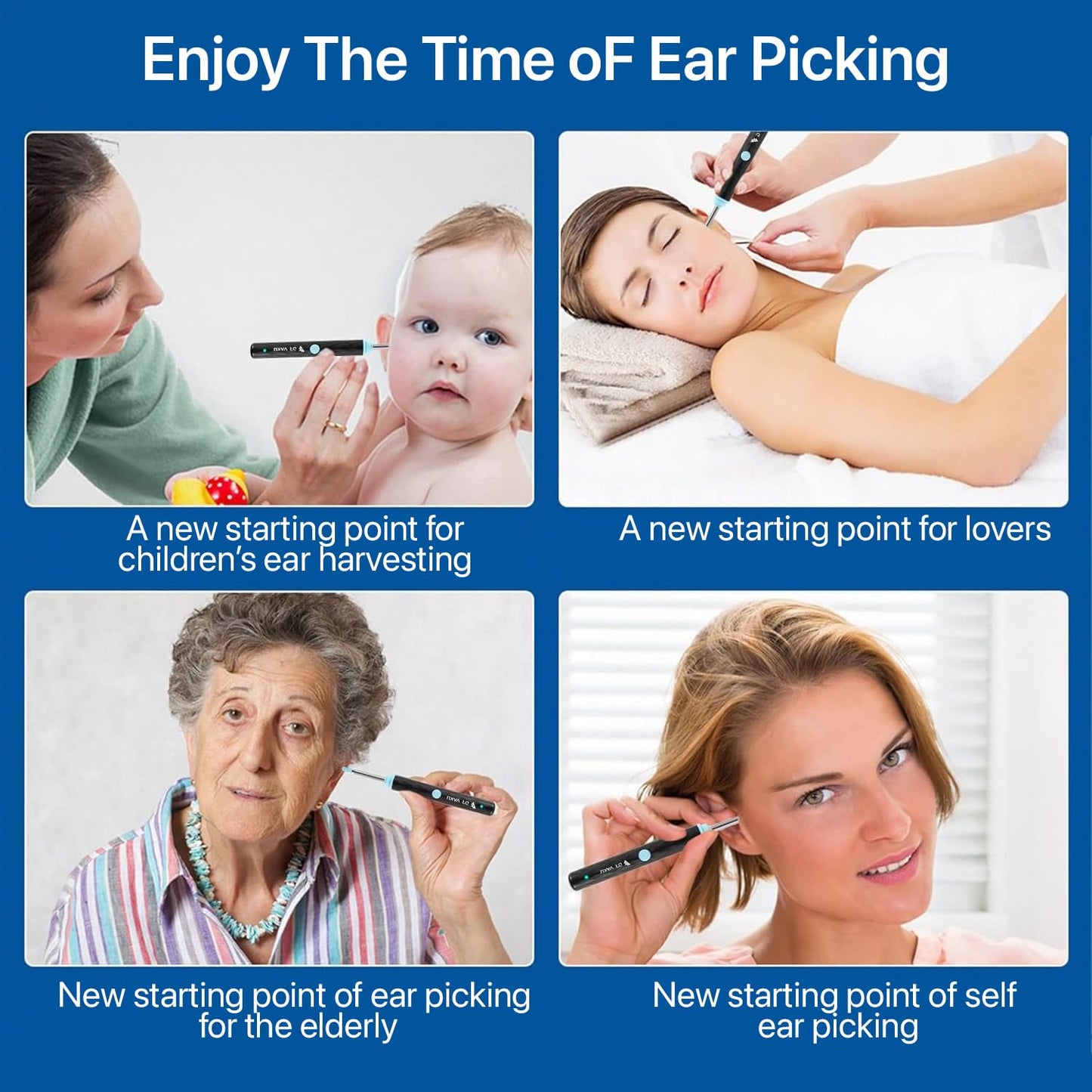 Earwax Cleaner With Camera & Flashlight