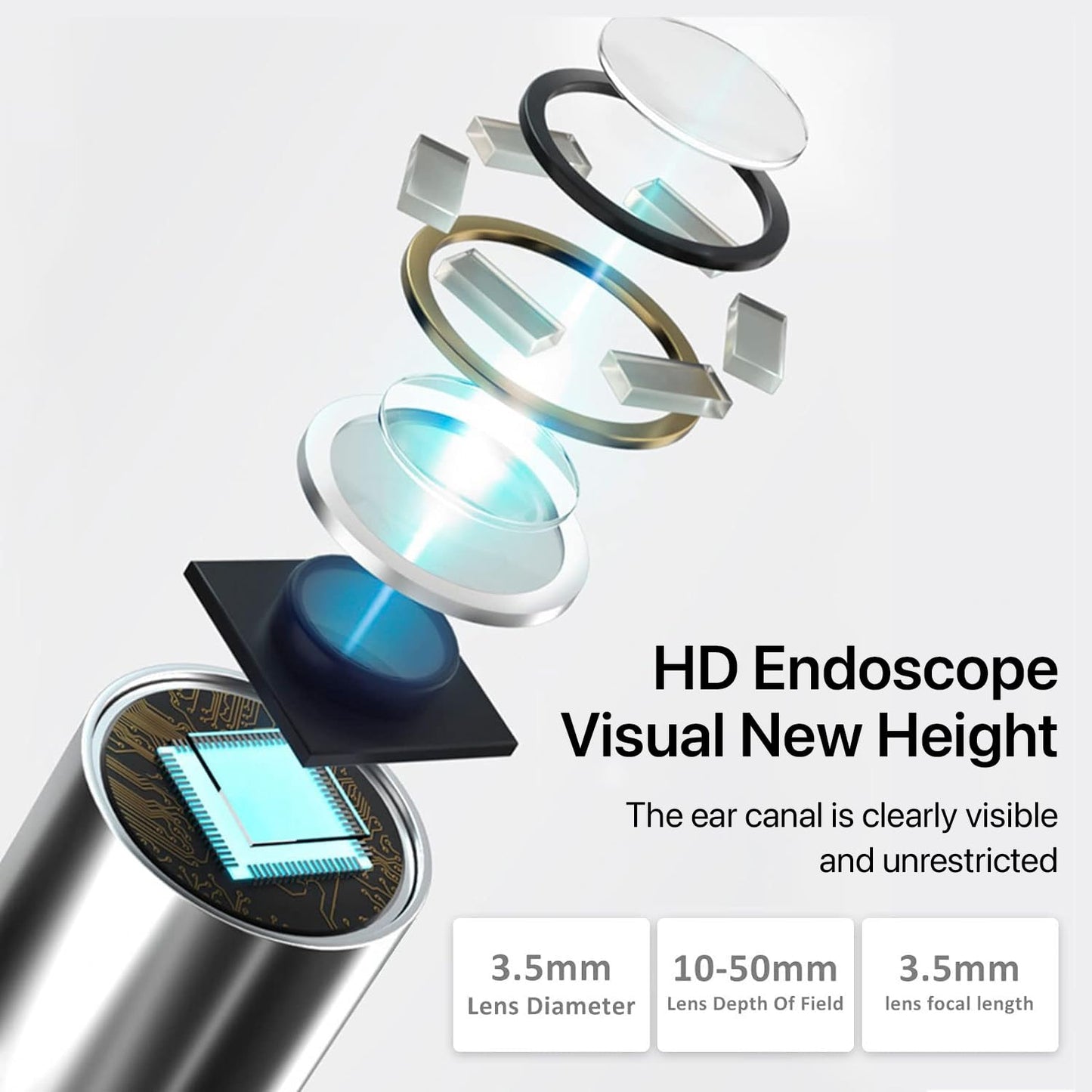 Earwax Cleaner With Camera & Flashlight